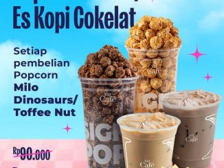 Promo XXI Cafe Popcorn Milo Dinosaurs dan Kopi Rp. 70.000 di XXI Cafe Box