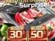 Promo Yakiniku Like May Birthday Surprise Diskon hingga 50% untuk member Boga App bulan Mei