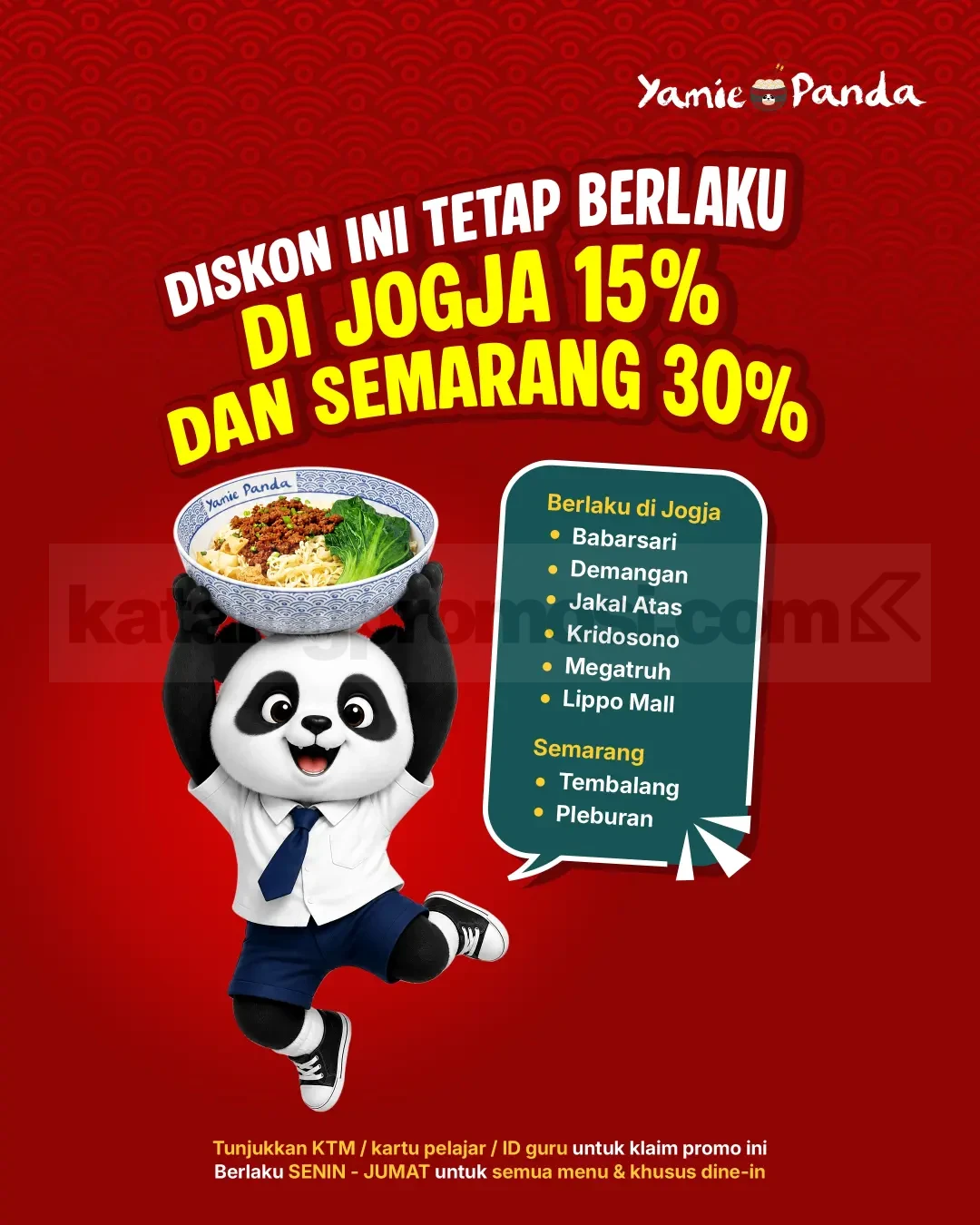 Promo Yamie Panda Diskon MBG Hingga 30% Promo Yamie Panda Diskon MBG Hingga 30% 1