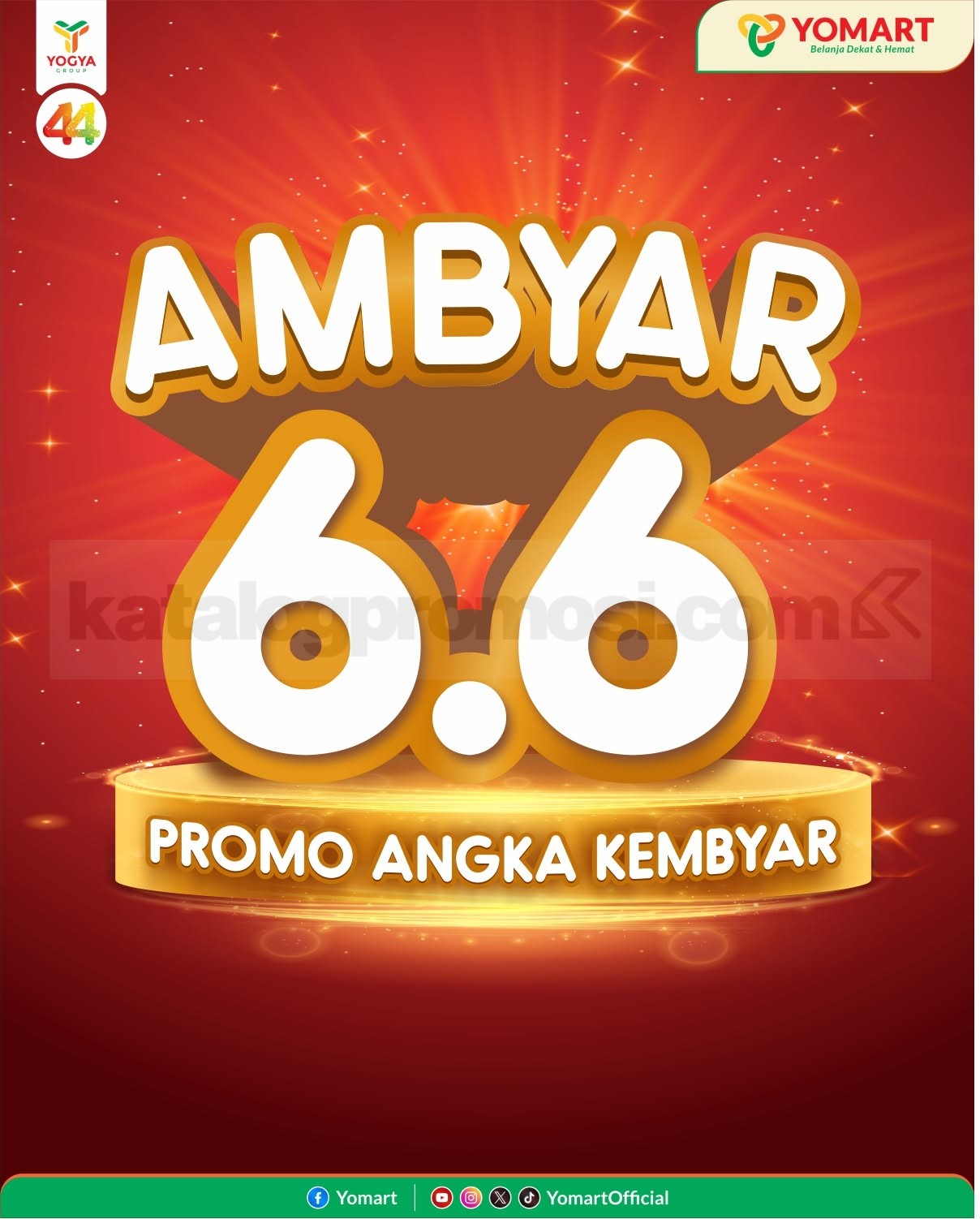 Promo Yomart Ambyar 6.6 Beli 1 Gratis 1 Promo Yomart Ambyar 6.6 Beli 1 Gratis 1