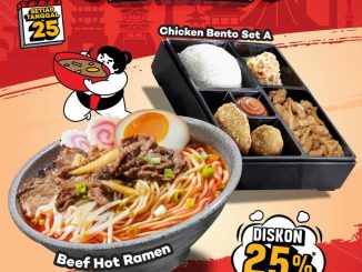 Promo GOKANA Goyang Menu Favorit Diskon 25% dengan combo ramen dan bento