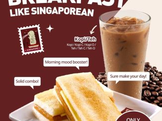 Promo Toast Box Kopi dan Toast Package Rp. 50.000 dengan pilihan kopi atau teh dan toast favorit