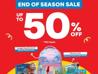 Promo Kidz Station End Of Season Sale Diskon Hingga 50% untuk mainan dan perlengkapan sekolah pilihan