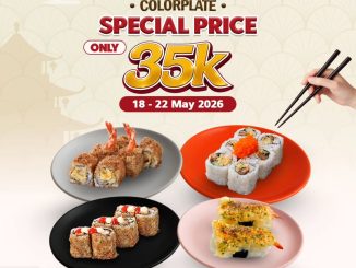 Promo Sushi Tei Colorplate Special Price Rp.35.000 di Sushi Tei Pekanbaru