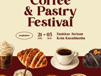 Coffee & Pastry Festival di Kota Kasablanka periode 21 April sampai 3 Mei 2026 Fashion Atrium tenant kopi dan pastry