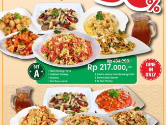 Promo WOK Restaurant Diskon hingga 50% Dengan Bank Mega di House of WOK Surabaya