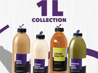 Promo The Coffee Bean & Tea Leaf Signature 1L Collection diskon hingga Rp. 50.000 di GrabFood.