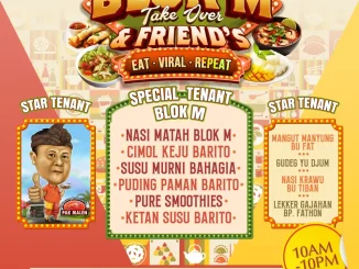 Festival Kuliner BLOK M Take Over and Friends di Grand City Mall Surabaya periode 26 Mei sampai 1 Juni 2026