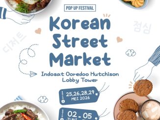 Korean Street Market di Lobby Tower Indosat Ooredoo Hutchison periode Mei sampai Juni 2026