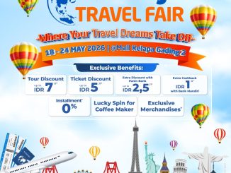 Obaja Travel Fair di Mall Kelapa Gading 2 dengan promo cruise mulai Rp. 3.800.000