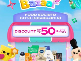 Watsons Beauty Bazaar di Kota Kasablanka dengan diskon produk beauty dan personal care di Food Society