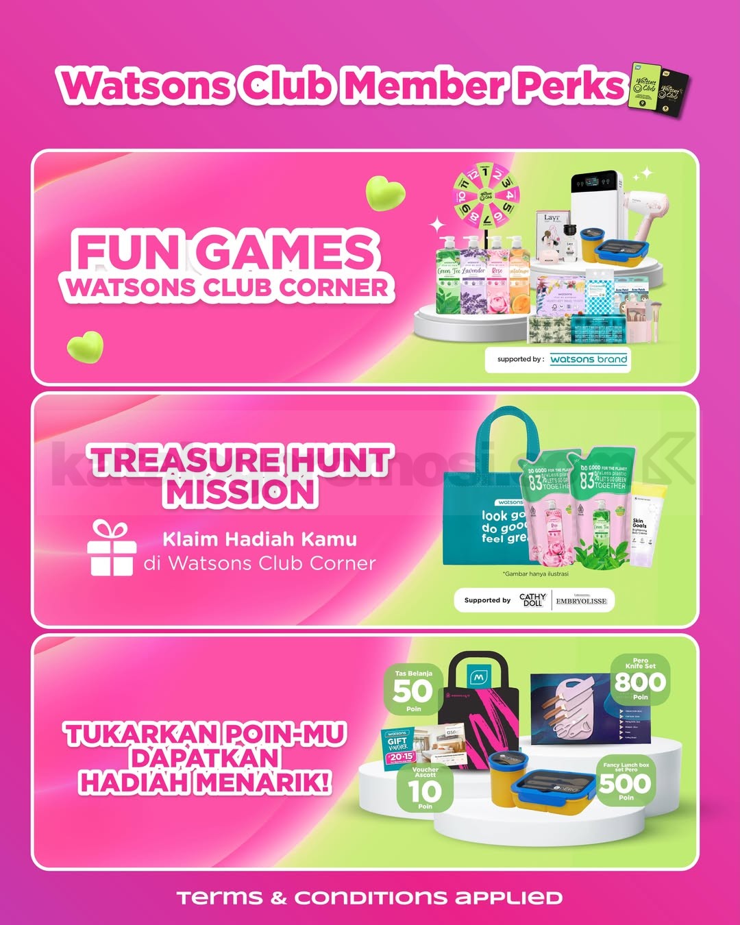 Watsons Beauty My Way di Summarecon Mall Serpong Watsons Beauty My Way di Summarecon Mall Serpong 1