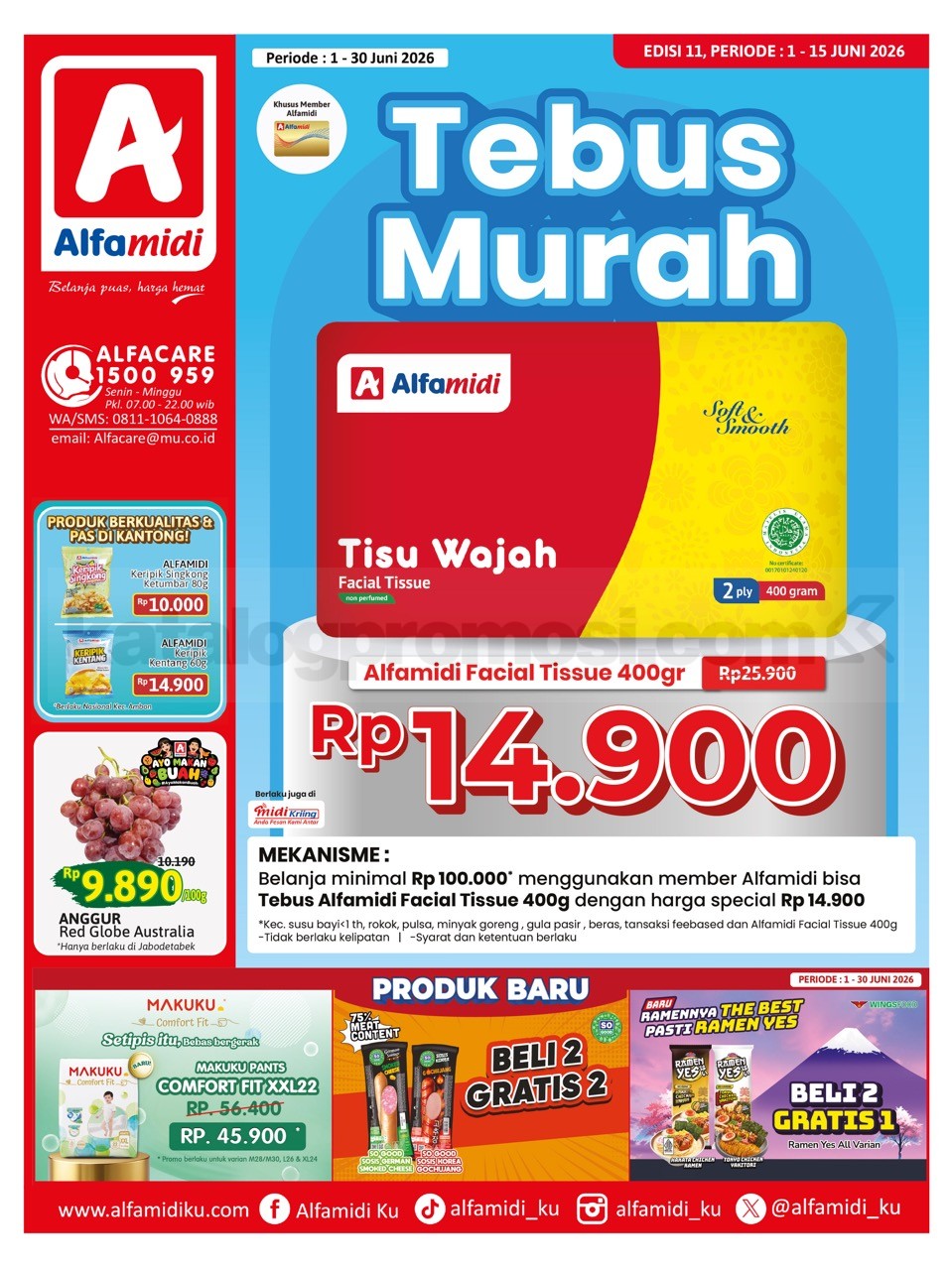 KATALOG PROMO ALFAMIDI TERBARU 01-15 Juni 2026