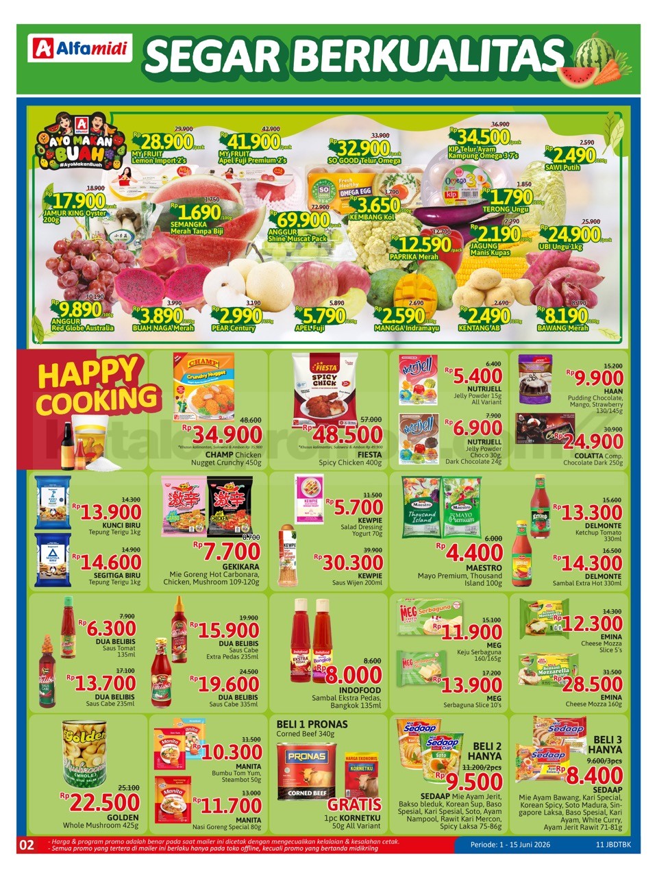 KATALOG PROMO ALFAMIDI TERBARU 01-15 Juni 2026