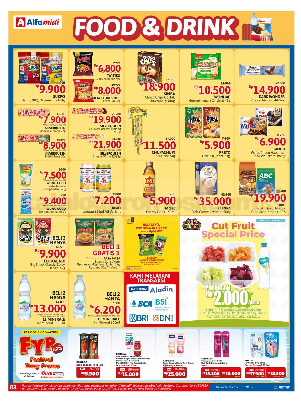 KATALOG PROMO ALFAMIDI TERBARU 01-15 Juni 2026