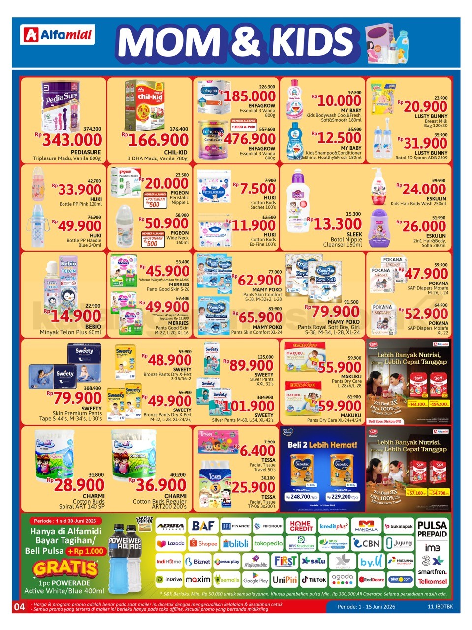 KATALOG PROMO ALFAMIDI TERBARU 01-15 Juni 2026