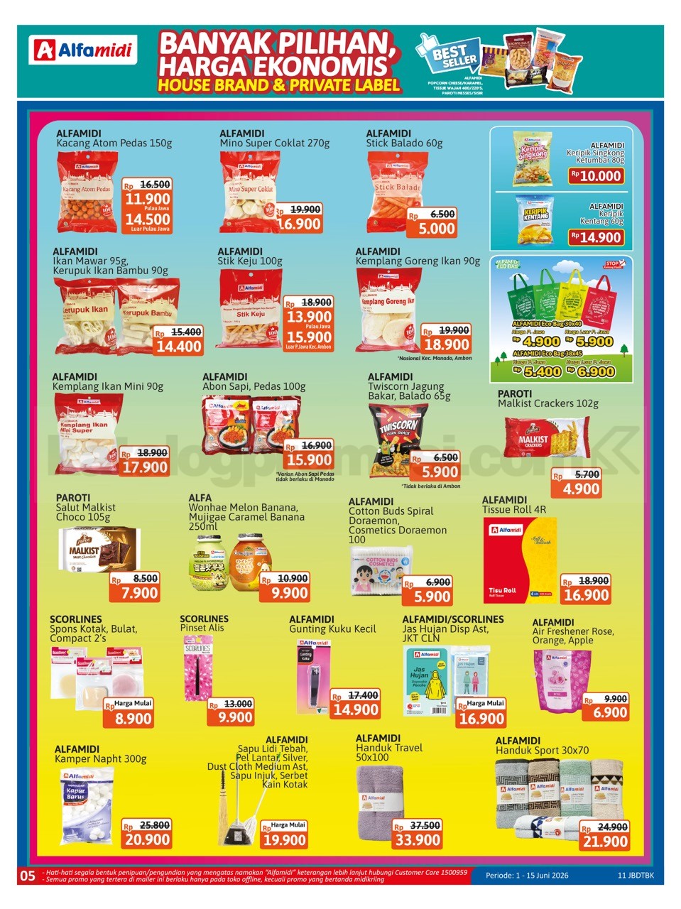 KATALOG PROMO ALFAMIDI TERBARU 01-15 Juni 2026