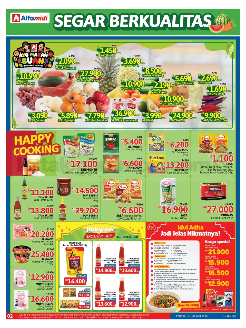 KATALOG PROMO ALFAMIDI TERBARU 16-31 Mei 2026