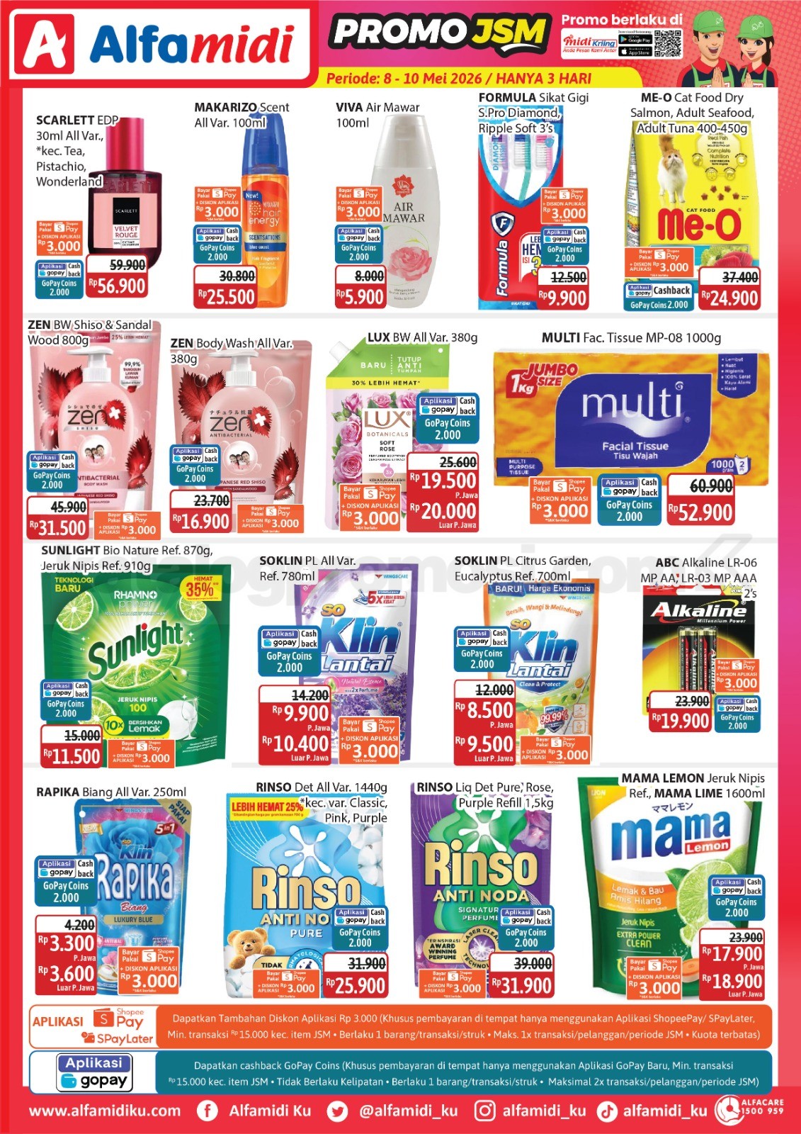 Promo JSM ALFAMIDI MINGGU INI 08-10 Mei 2026