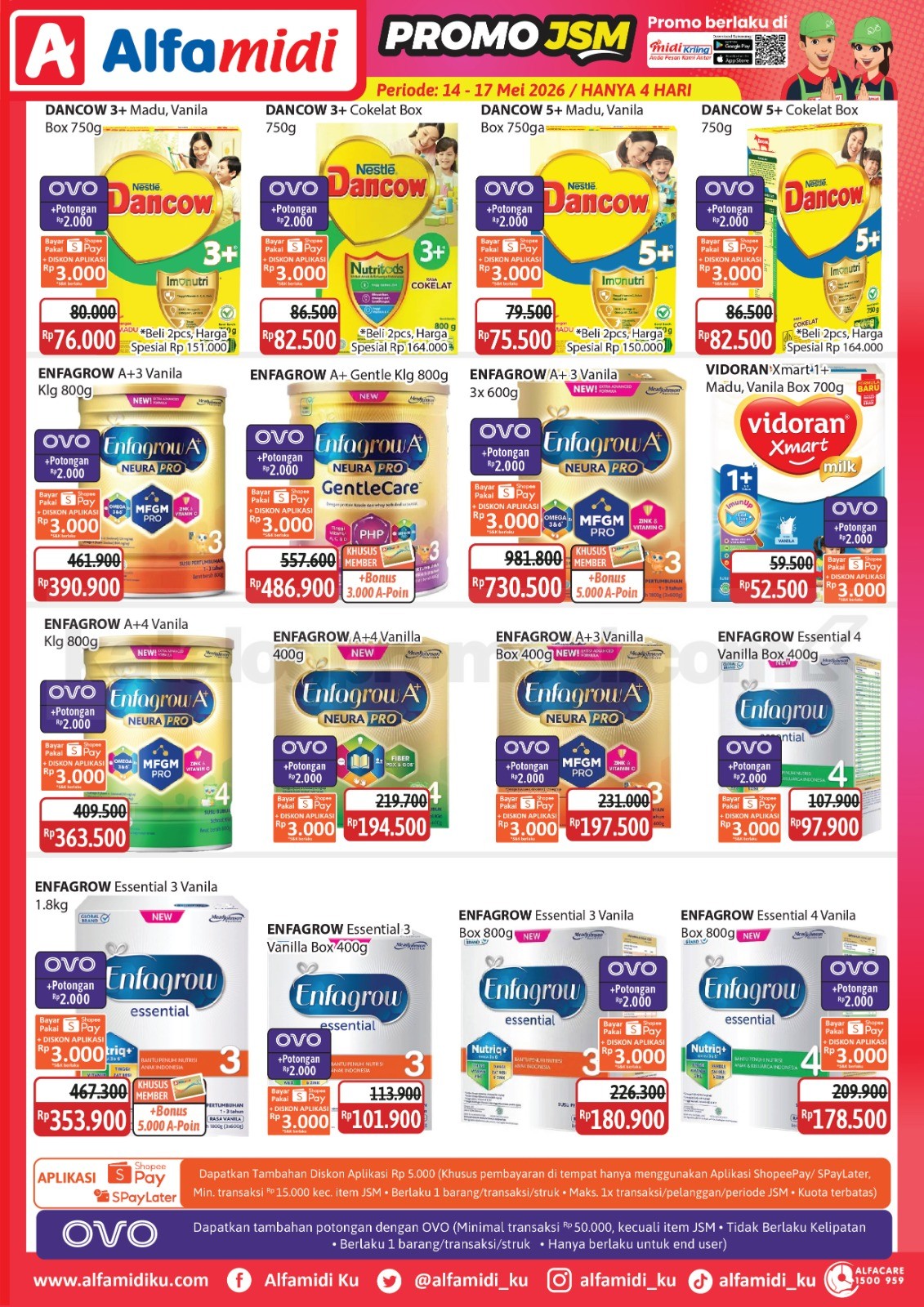Promo JSM ALFAMIDI MINGGU INI 14-17 Mei 2026