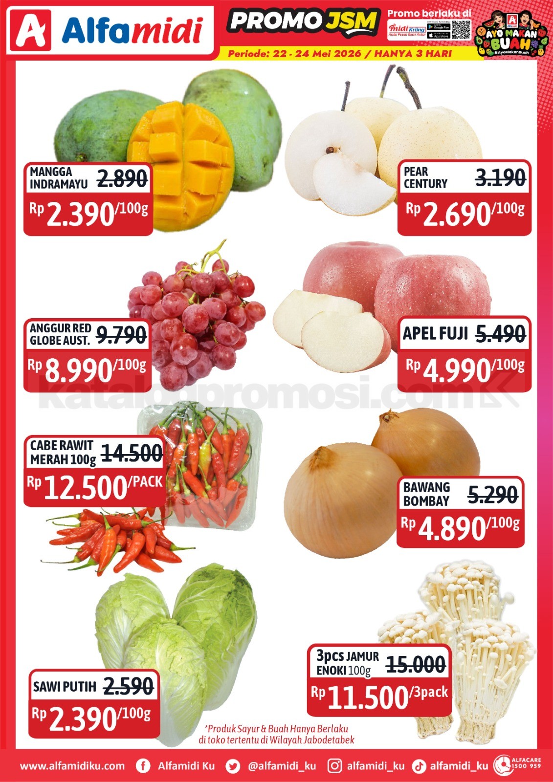 Promo JSM ALFAMIDI MINGGU INI 22-24 Mei 2026