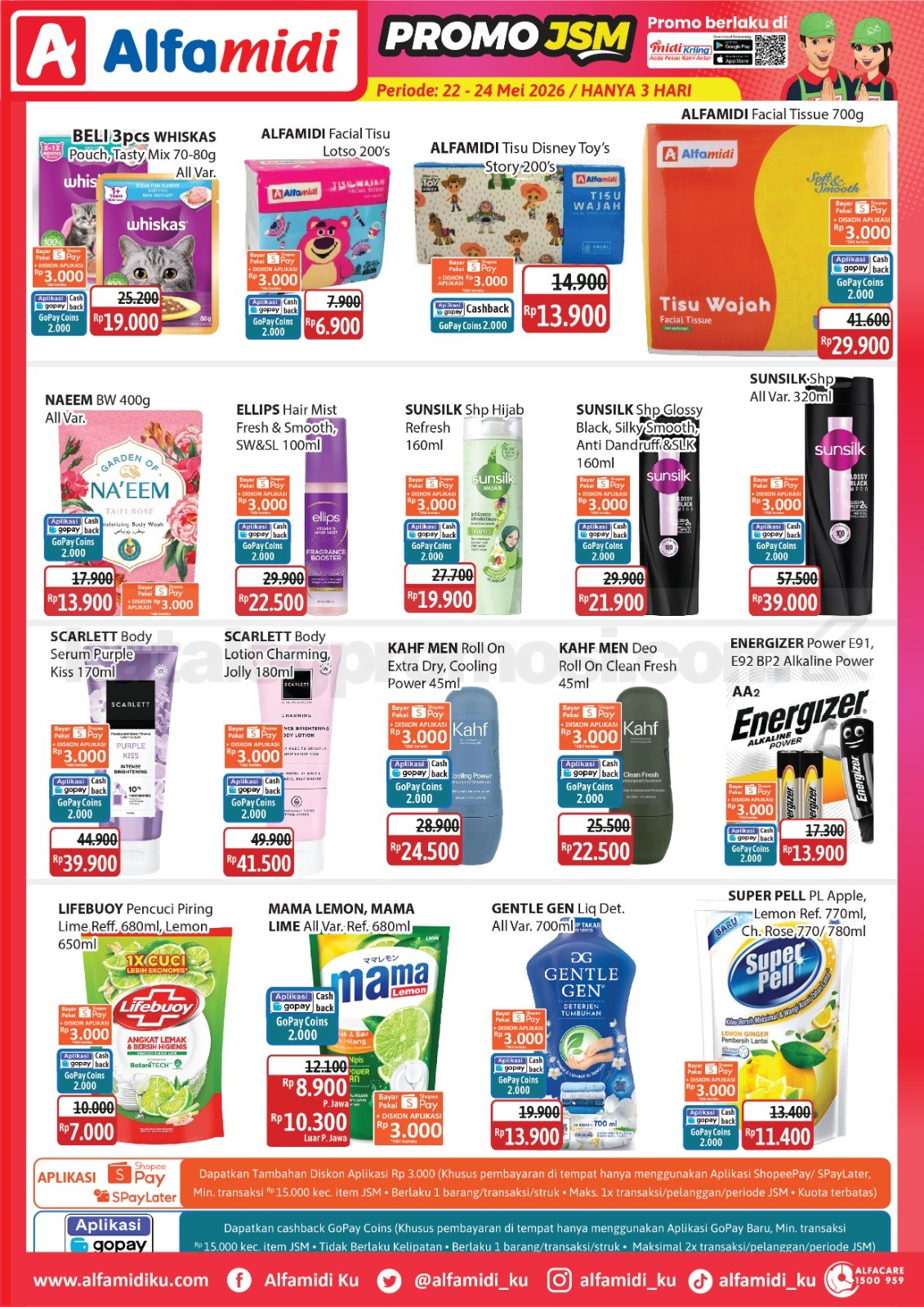 Promo JSM ALFAMIDI MINGGU INI 22-24 Mei 2026