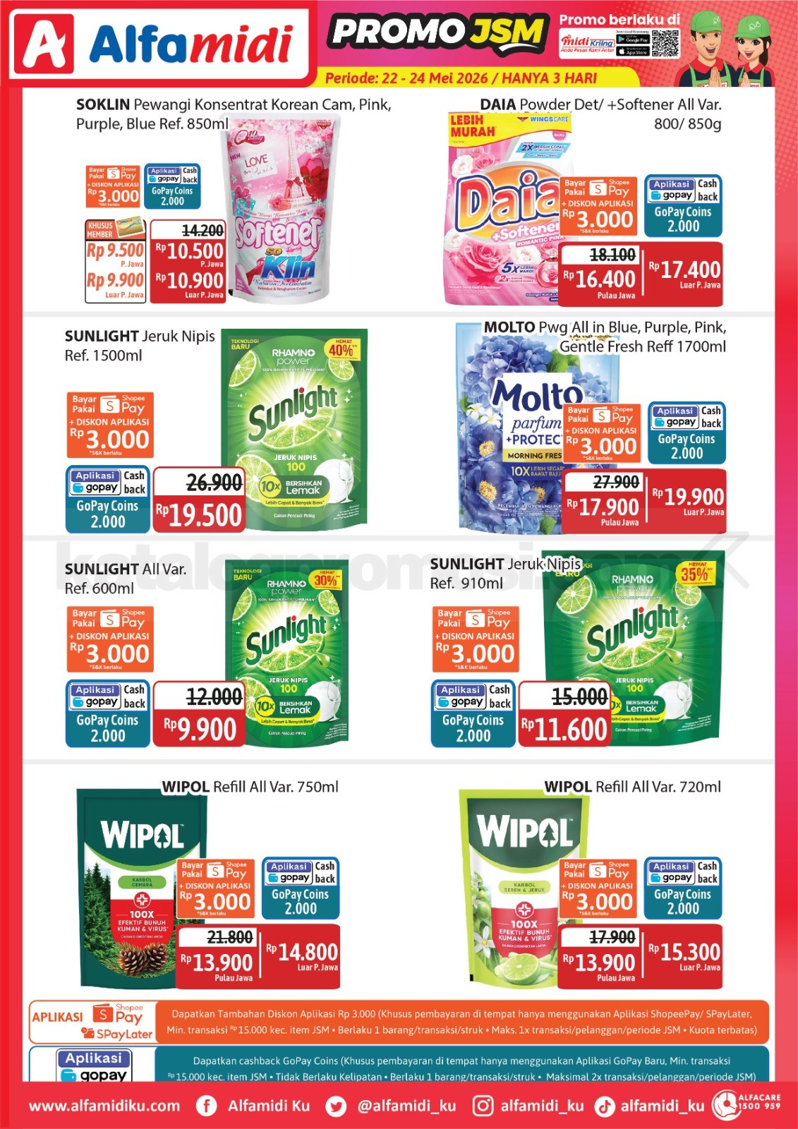 Promo JSM ALFAMIDI MINGGU INI 22-24 Mei 2026