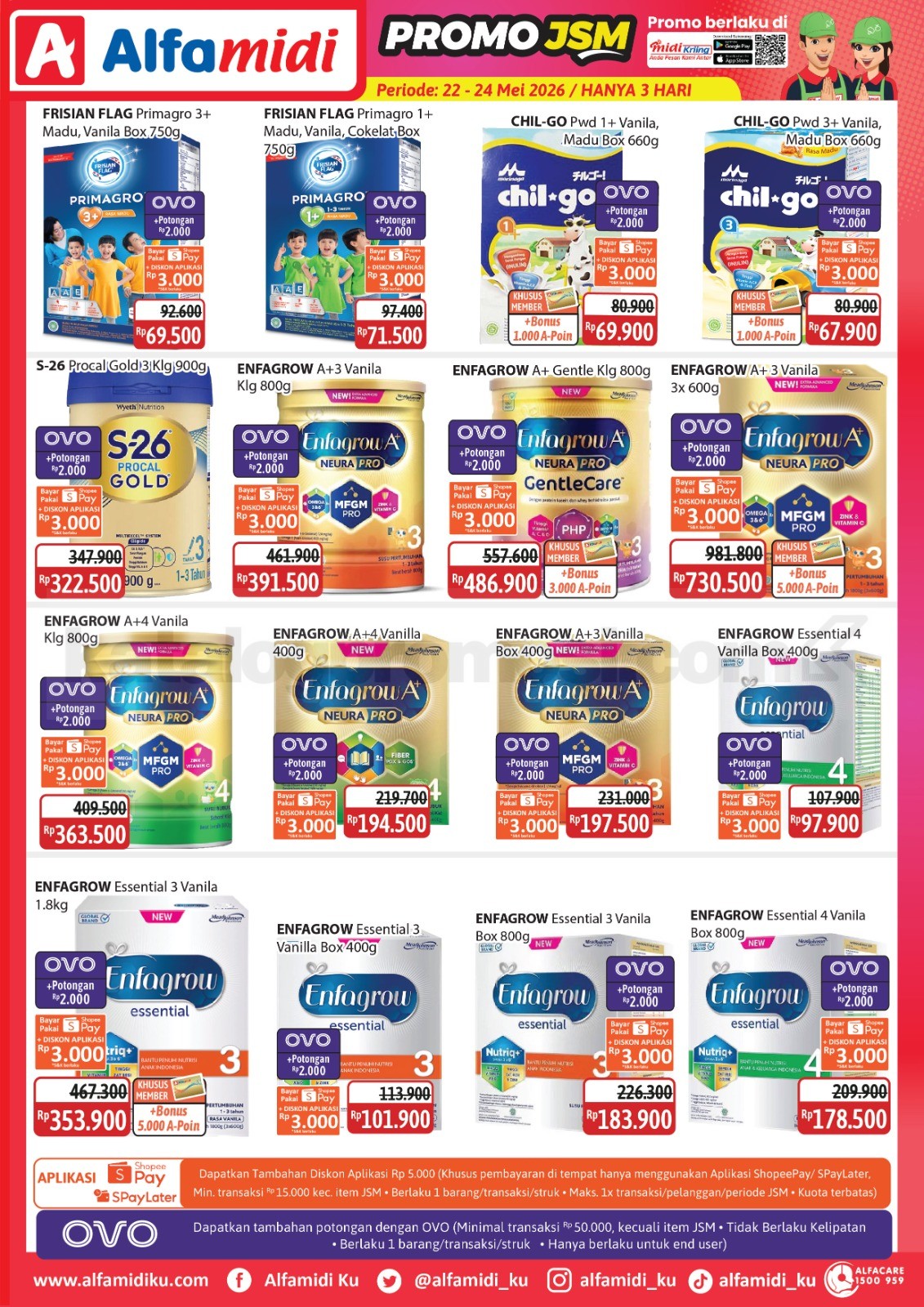 Promo JSM ALFAMIDI MINGGU INI 22-24 Mei 2026