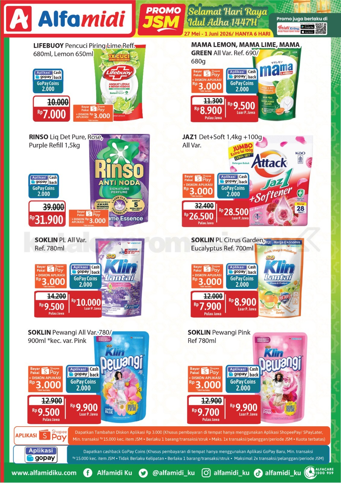 Promo JSM ALFAMIDI MINGGU INI 27 Mei - 01 Juni 2026