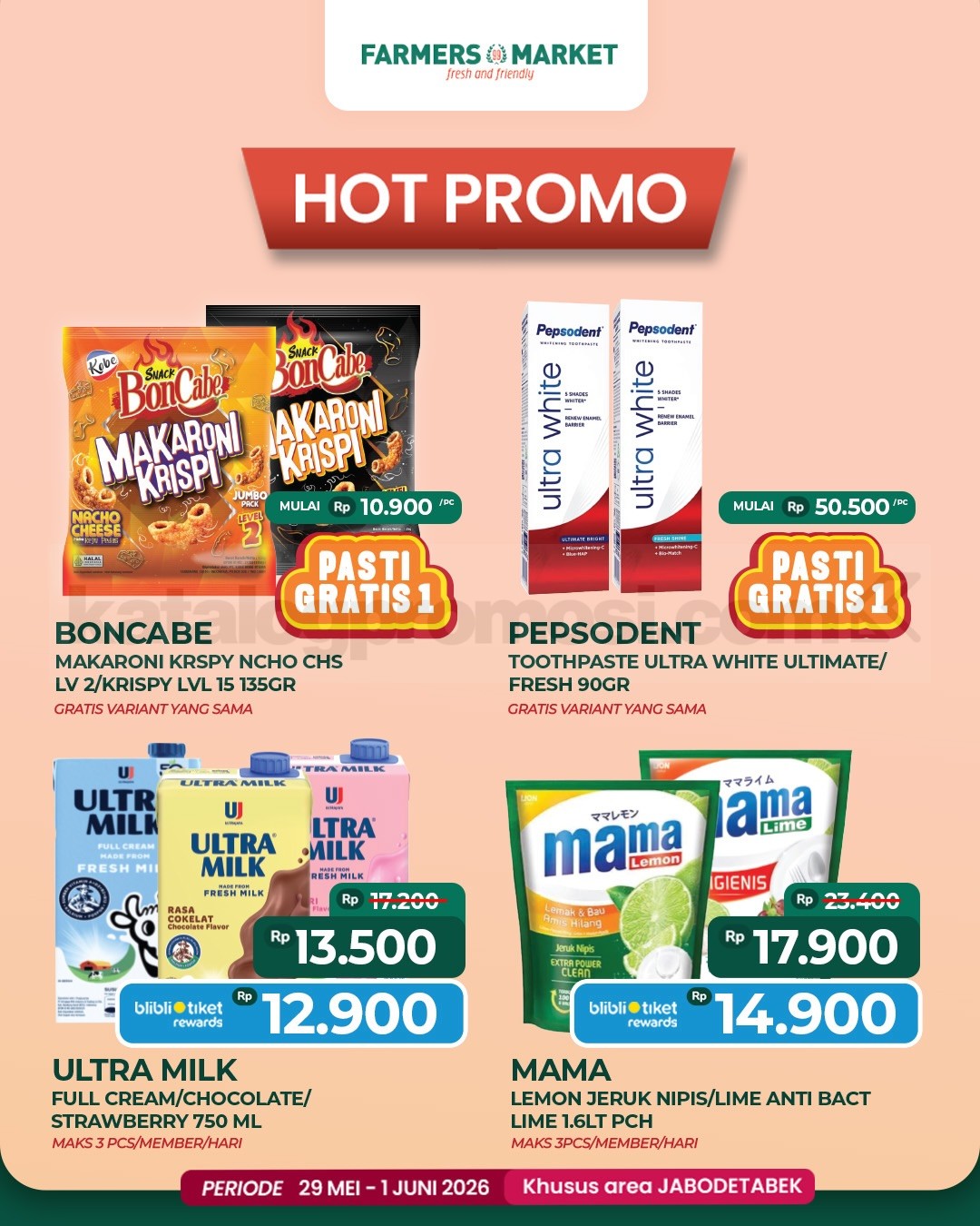 Promo JSM Farmers Market Weekend 29 Mei - 01 Juni 2026