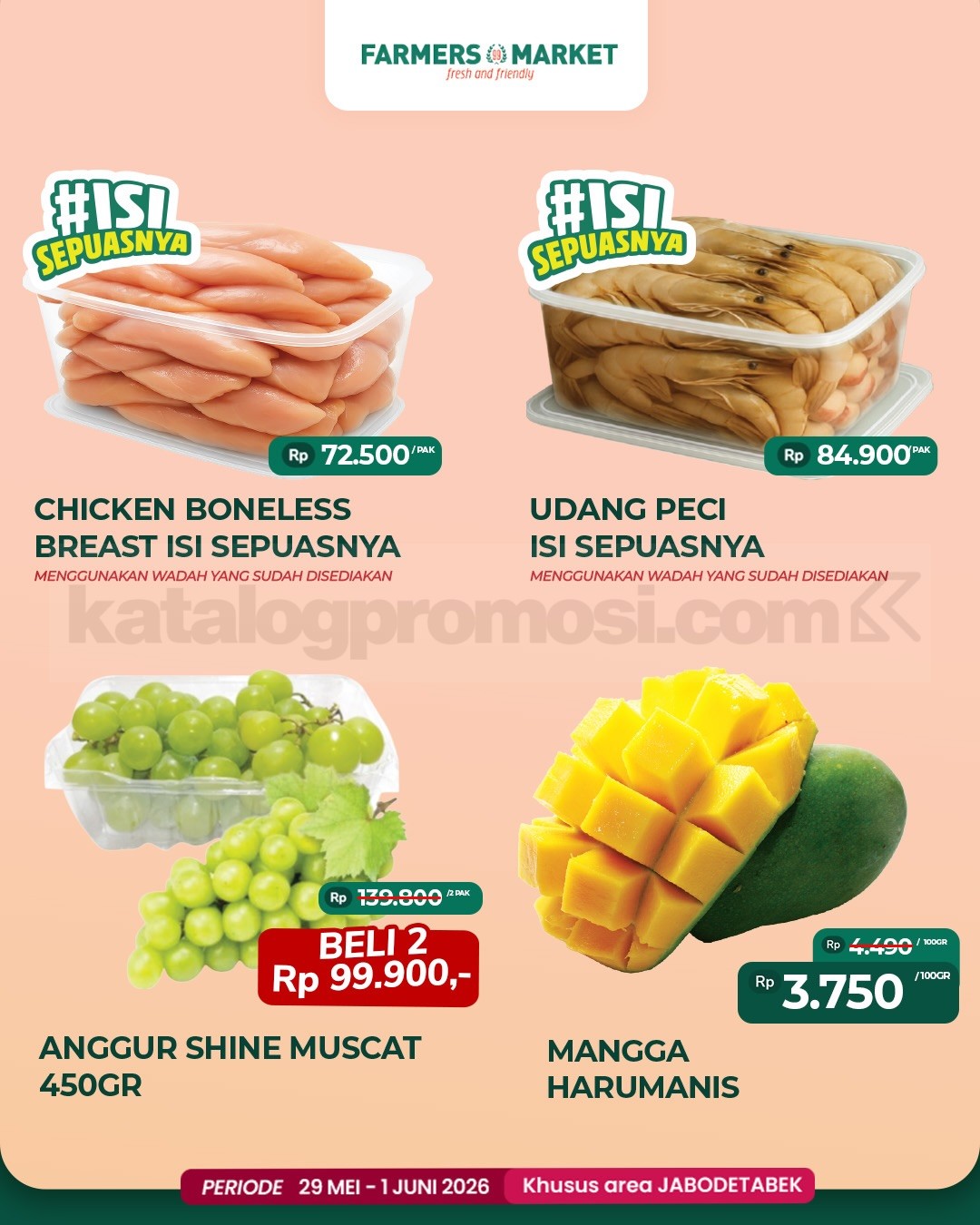 Promo JSM Farmers Market Weekend 29 Mei - 01 Juni 2026