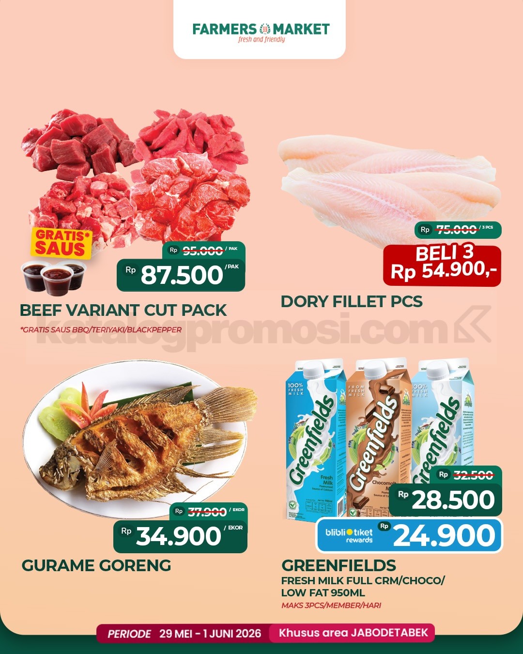 Promo JSM Farmers Market Weekend 29 Mei - 01 Juni 2026