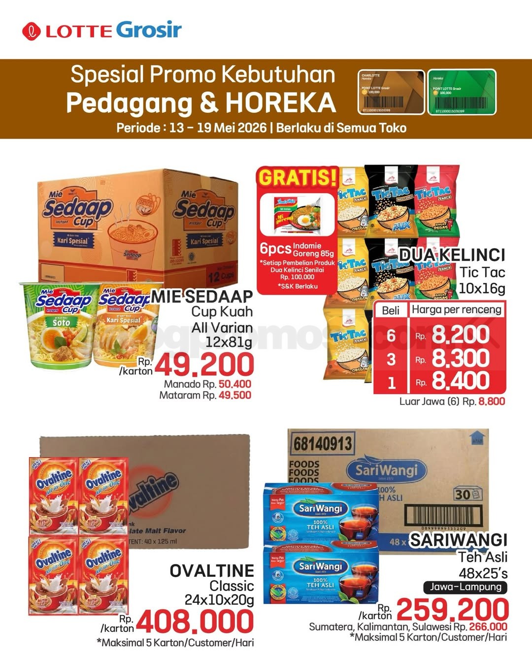 Katalog Promo LOTTE GROSIR TERBARU 13-19 Mei 2026