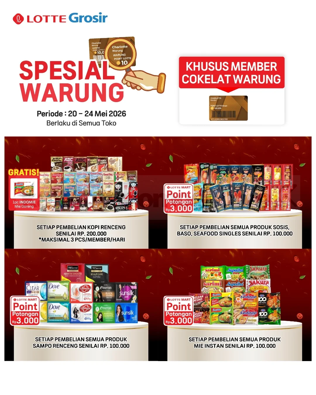 Katalog Promo LOTTE GROSIR TERBARU 20-26 Mei 2026