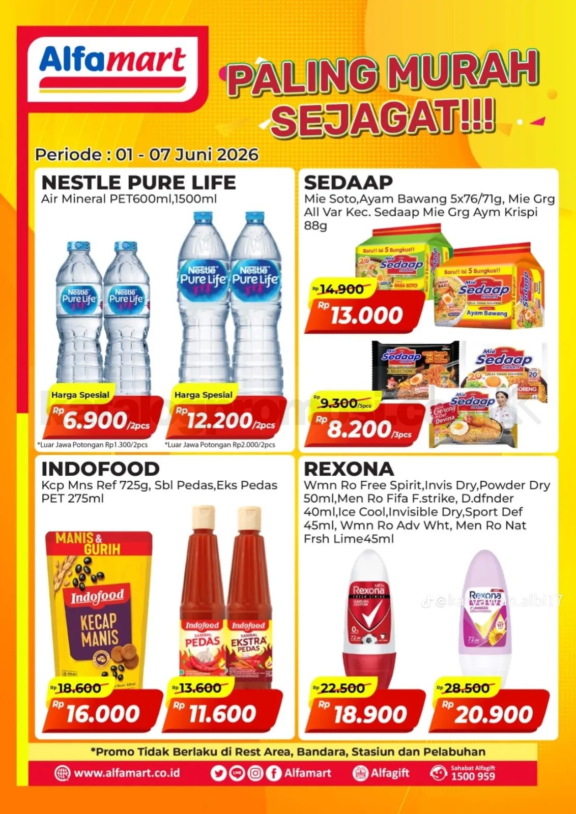 PROMO ALFAMART PALING MURAH SEJAGAT 01-07 Juni 2026