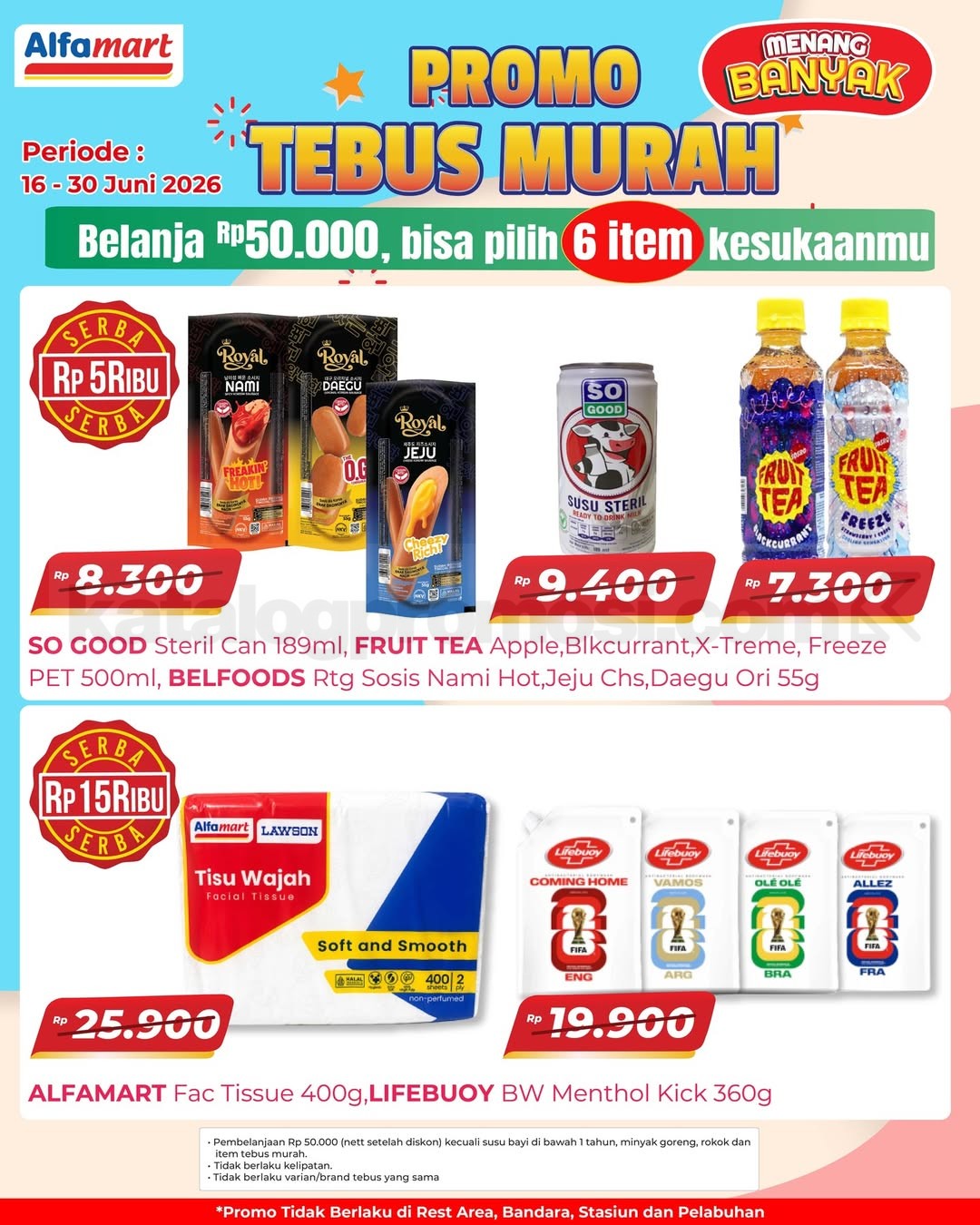 Promo Alfamart Tebus Murah Produk Serba Mulai Rp5.000 Promo Alfamart Tebus Murah Produk Serba Mulai Rp5.000