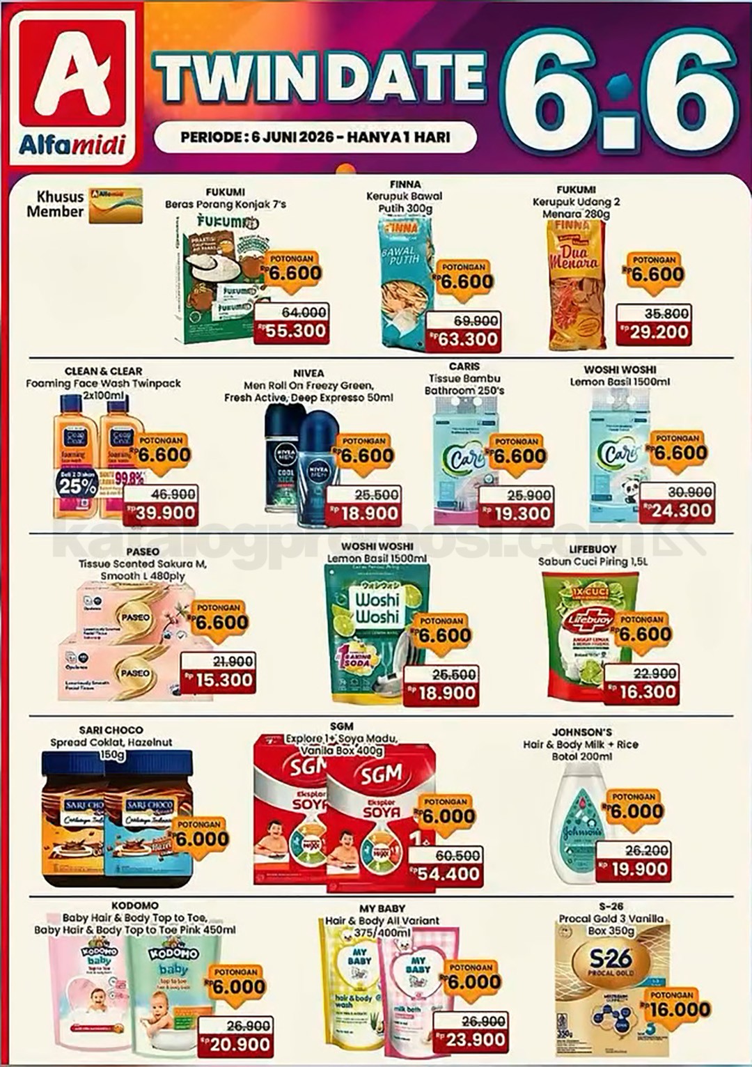 Promo Alfamidi 6.6 Twindate Beli 1 Gratis 1 Promo Alfamidi 6.6 Twindate Beli 1 Gratis 1