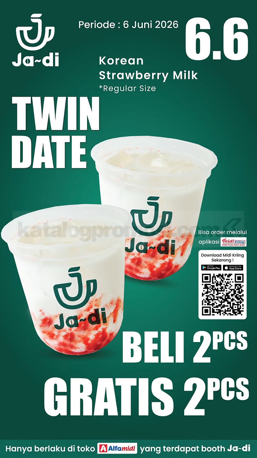 Promo Alfamidi 6.6 Twindate Beli 1 Gratis 1 Promo Alfamidi 6.6 Twindate Beli 1 Gratis 1 2