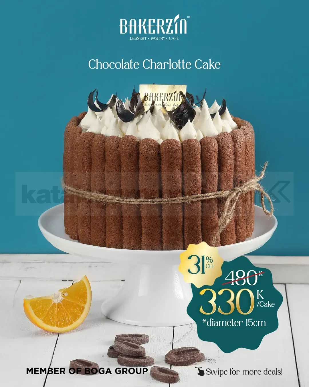 Promo Bakerzin Flash Sale Whole Cake Diskon Hingga 30% Promo Bakerzin Flash Sale Whole Cake Diskon Hingga 30% 3