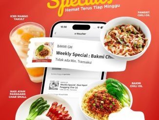 Promo Bakmi GM Weekly Specials Mulai Rp. 17.273 untuk member dengan pilihan menu favorit hemat