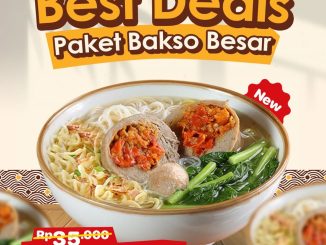 Promo Bakso Boedjangan NEW! Paket Bakso Besar Rp. 26.000 dengan porsi lebih puas dan harga hemat