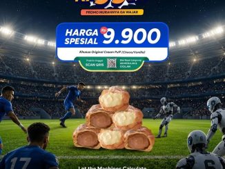 Promo Beard Papa's Bank Saqu Cream Puff Rp. 9.900 Original Cream Puff Vanilla atau Chocolate
