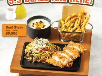 Promo Beatrice Quarters 9.9 Deals Beef Steak Rp99.900 di Central Park