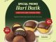 Promo Belah Doeren Hari Batik Durian Choco Series Rp19.000 untuk pelanggan yang memakai batik