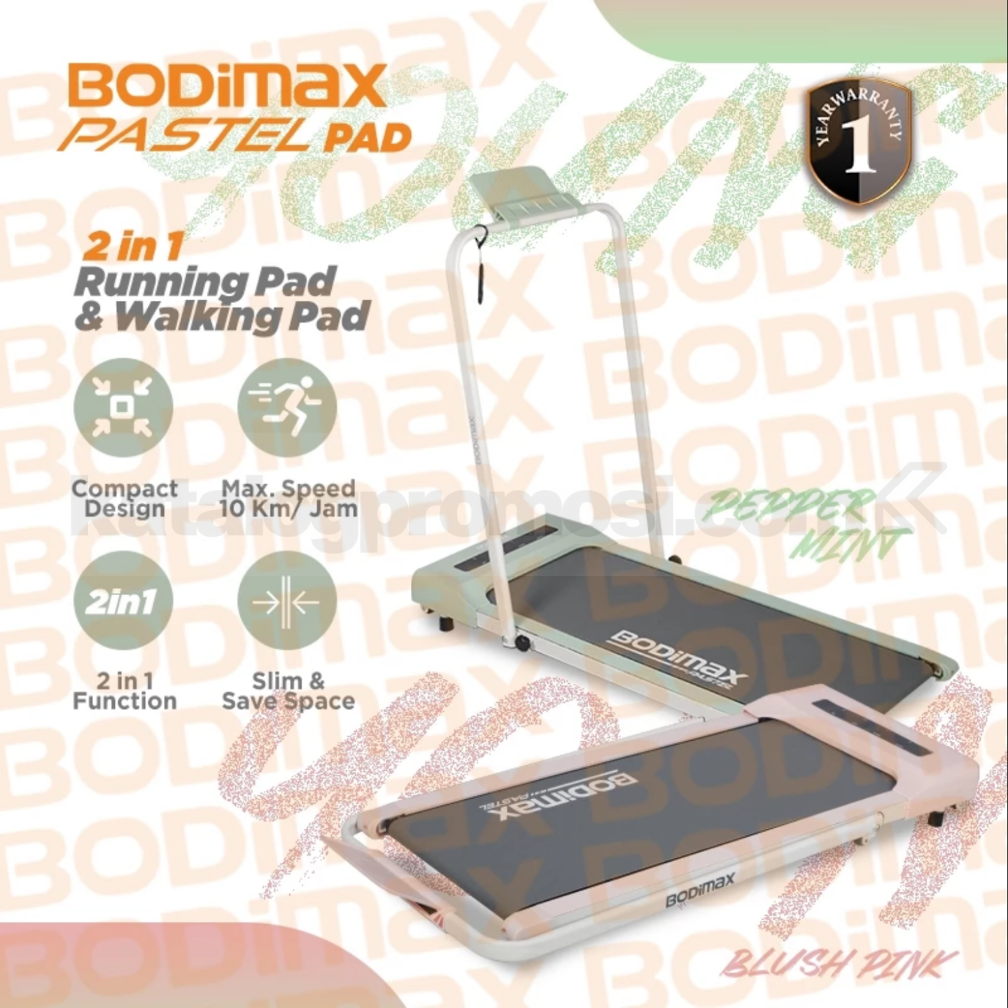 Promo Bodimax Running Pad Pastel Diskon hingga 15% Promo Bodimax Running Pad Pastel Diskon hingga 15% 1
