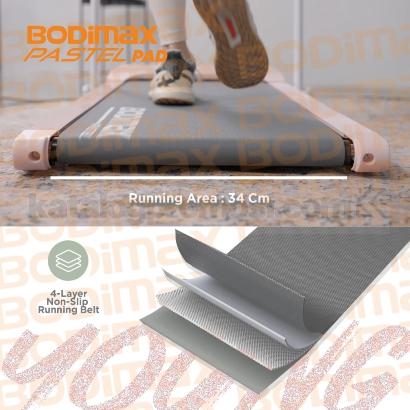 Promo Bodimax Running Pad Pastel Diskon hingga 15% Promo Bodimax Running Pad Pastel Diskon hingga 15% 4