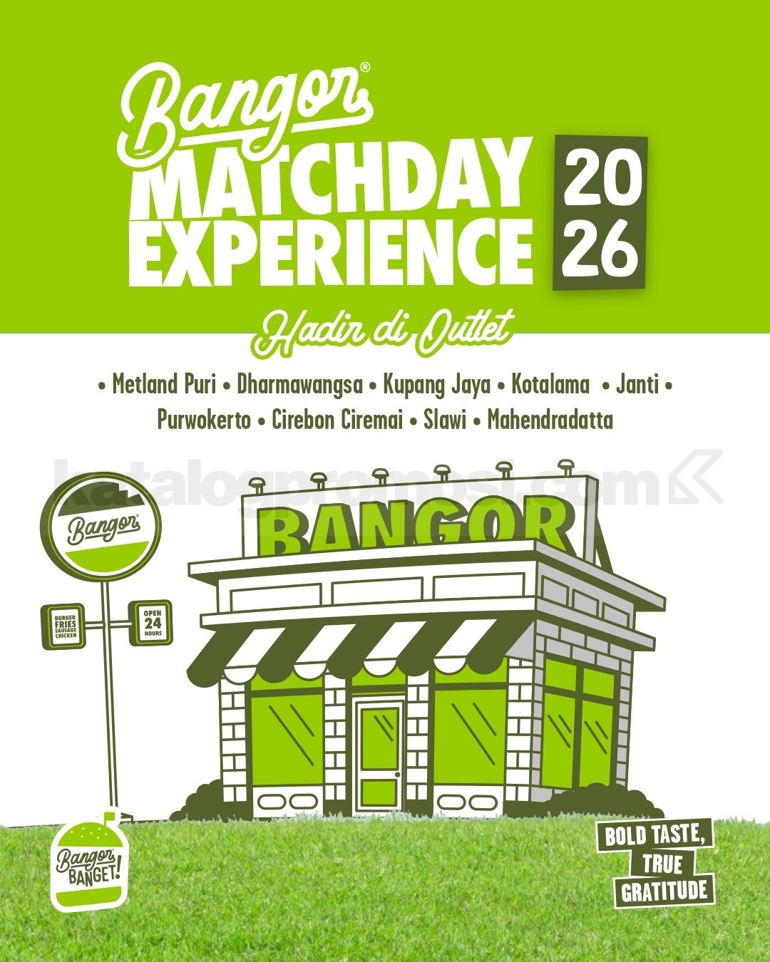 Promo Burger Bangor Matchday Experience Diskon hingga 40% Promo Burger Bangor Matchday Experience Diskon hingga 40% 3