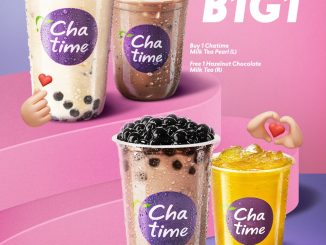 Promo Chatime Tea Month BELI 1 GRATIS 1 khusus F&B ID App dengan gratis minuman pilihan