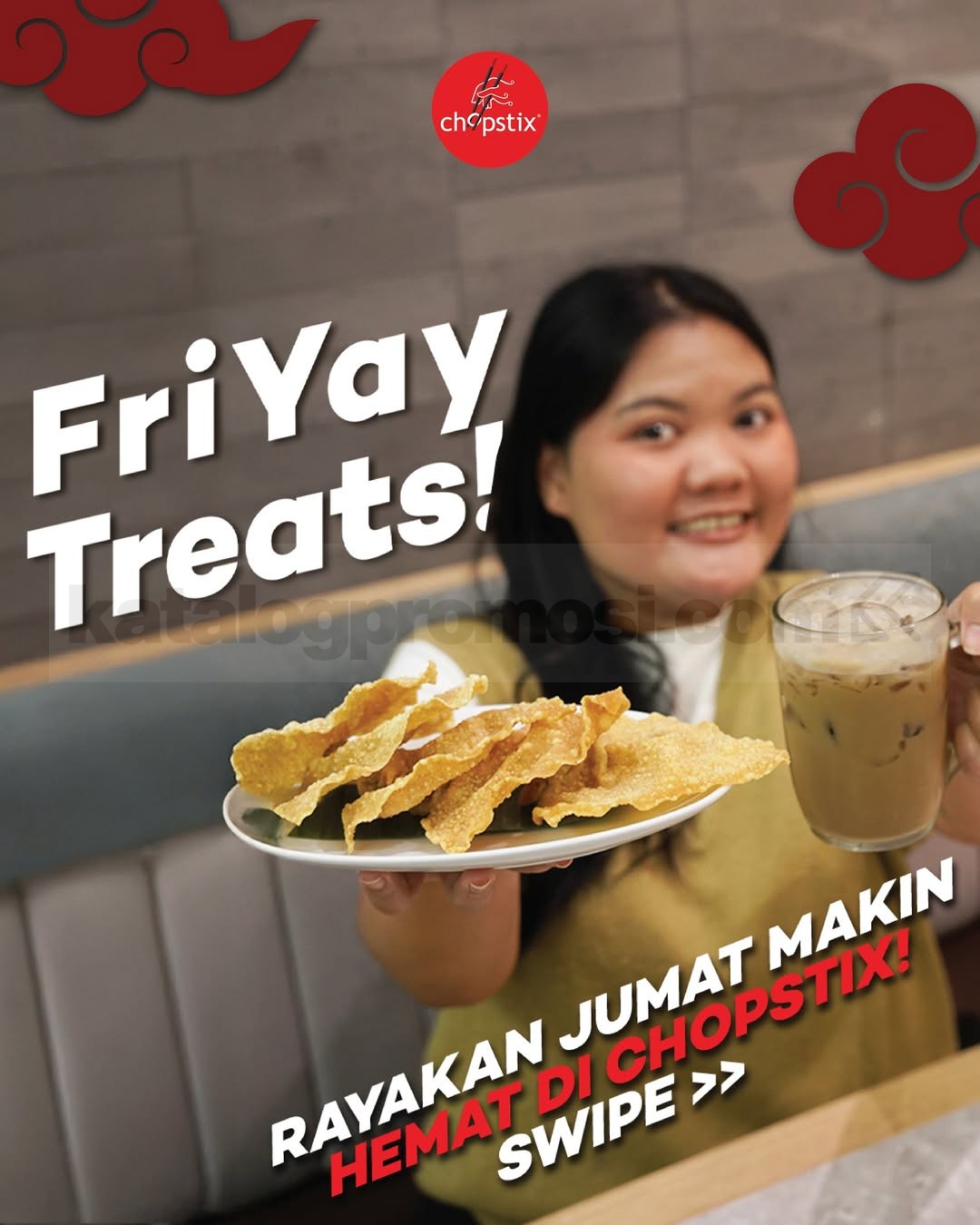 Promo Chopstix Stix On Friday Menu Favorit Mulai Rp. 15ribu Promo Chopstix Stix On Friday Menu Favorit Mulai Rp. 15ribu dengan pilihan snack dan minuman spesial setiap Jumat