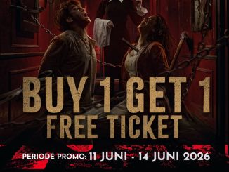 Promo Cinema XXI Beli 1 Gratis 1 Dosa-Penebusan atau Pengampunan berlaku 11 Juni 2026 hingga 14 Juni 2026